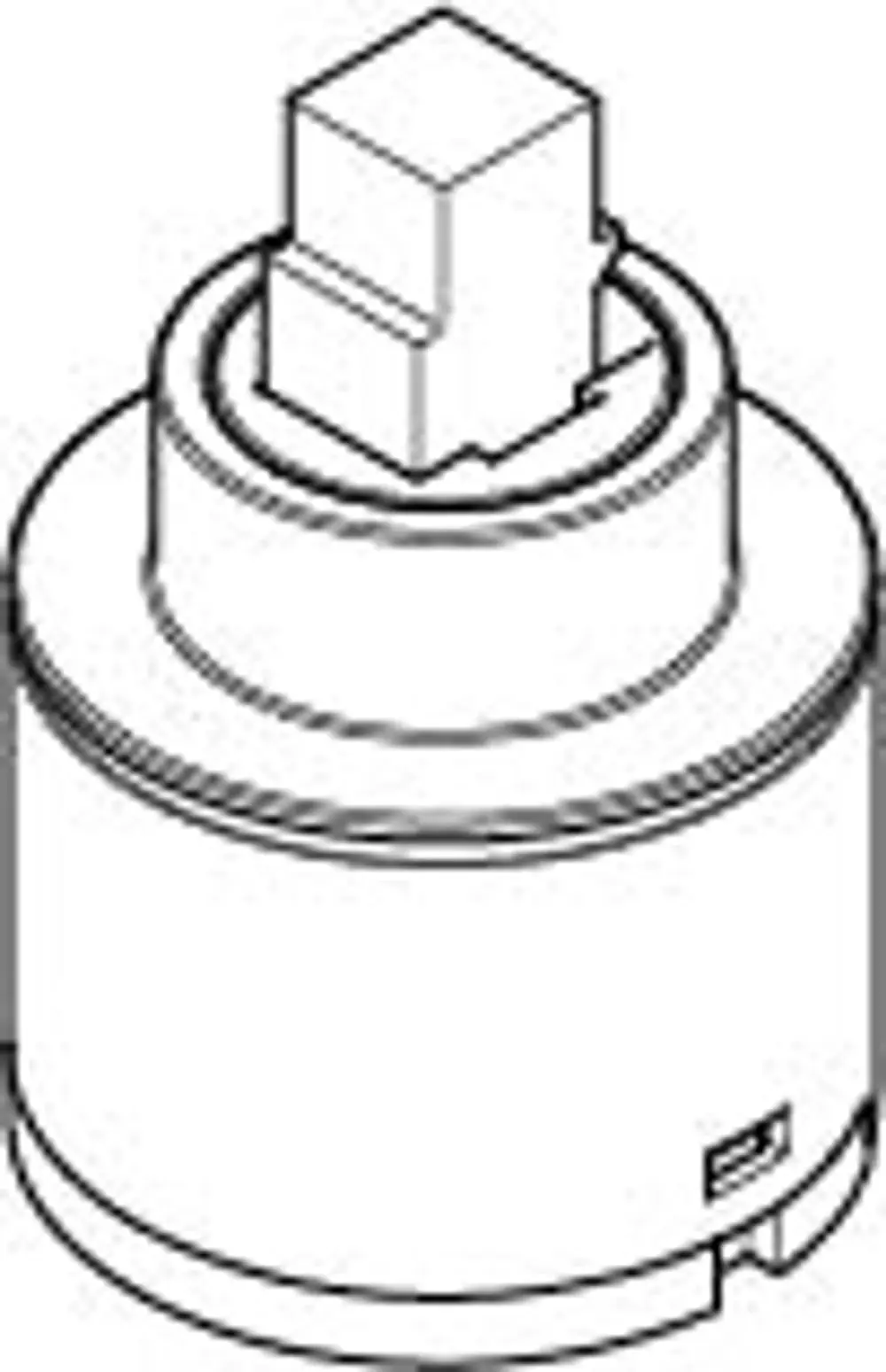 DORNBRACHT Kartusche ERSATZTEILE 90150503400 D. 35 x 52 mm, 9015050340090 Galeriebild 1